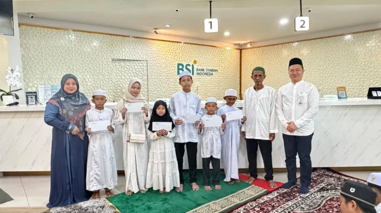 BSI RO IX Kalimantan Perkuat Kepedulian Sosial lewat Sedekah Bersama