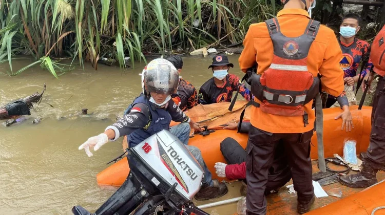 Tim SAR Temukan Korban Tenggelam di Sungai Desa Pemangkih Meninggal Dunia