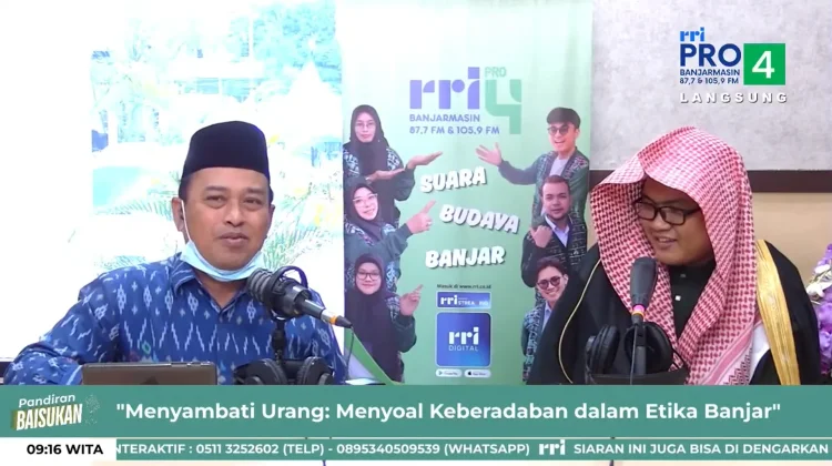 Etika Budaya Banjar Ajarkan Pentingnya Menjaga Lisan dari Gibah
