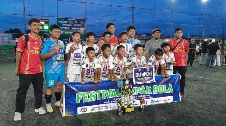 PSSI Banjar Sukses Gelar Festival Sepak Bola KU 10 dan KU 12 Piala Presiden 2026