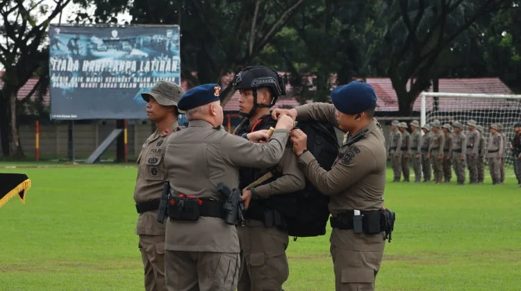 Kapolda Kalsel Pimpin Pembukaan Latihan Kemampuan Pelopor Sat Brimob 2026