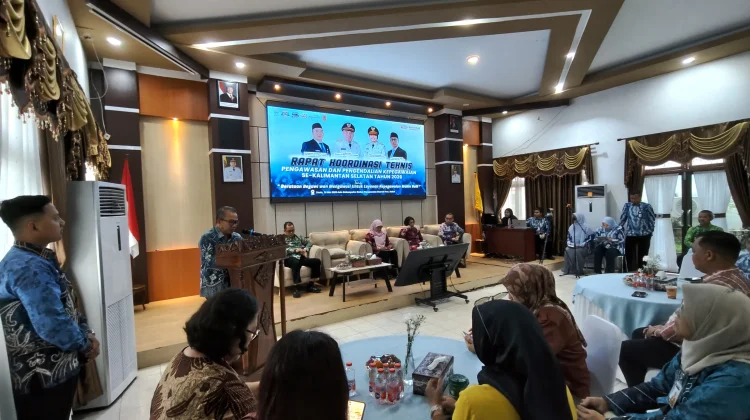 Rakornis Wasdal Kepegawaian 2026 Sekda Kalsel Tekankan Pengawasan Berjenjang