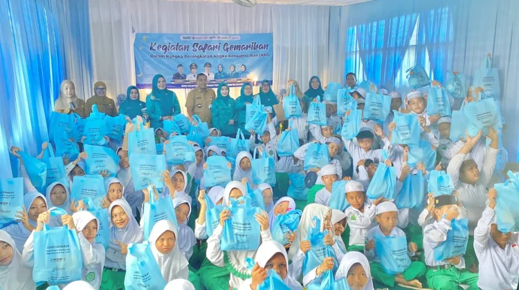 Gemarikan Kalsel di HSS Dorong Konsumsi Ikan untuk Tekan Stunting