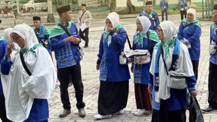 Kloter 18 Embarkasi Banjarmasin Berangkat menuju Tanah suci