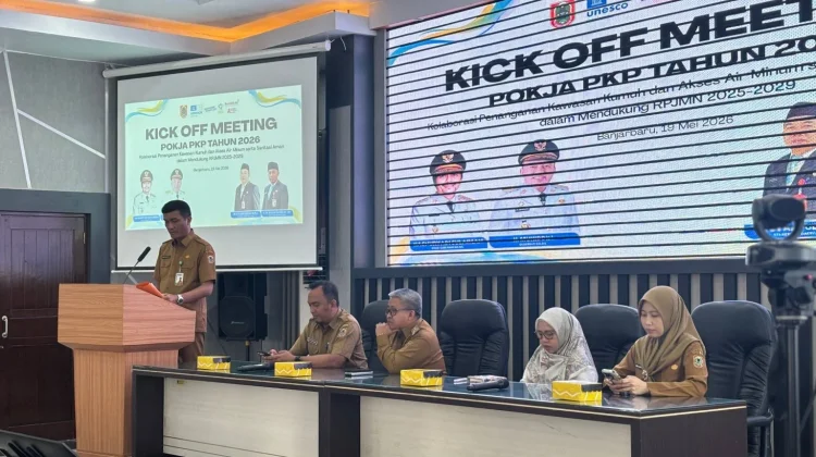 Pemprov Kalsel Perkuat Sinergi Penanganan Kawasan Kumuh