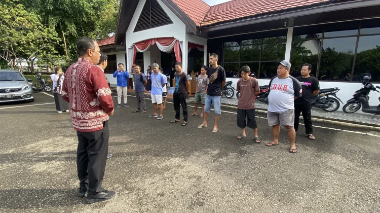 BNNK Tabalong Periksa Urine Driver Keberangkatan Jamaah Haji