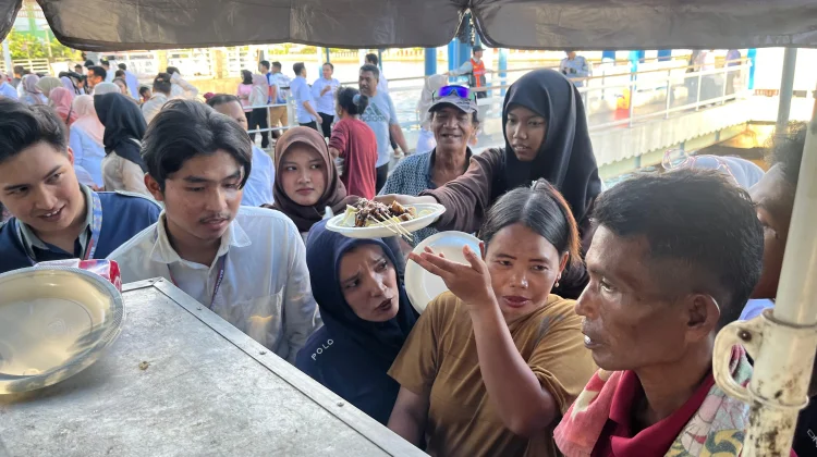 Berdayakan UMKM, Pesta Rakyat Festival Sky Air Banjarmasin Sajikan Makanan Gratis