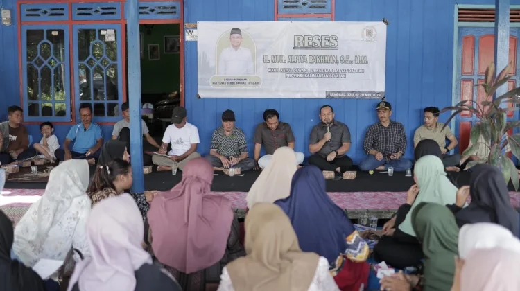 Alpiya Rahman Gelar Reses Terima Berbagai Aspirasi Warga Simpang Empat