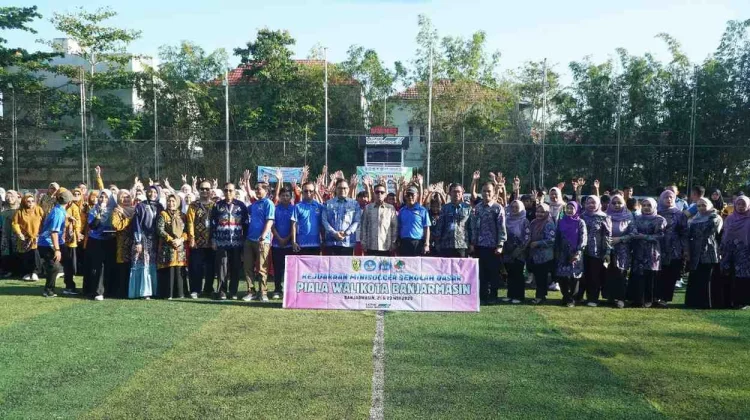 Kejuaraan Mini Soccer SD se- Kota Banjarmasin Digelar, Siapkan Generasi Tangguh