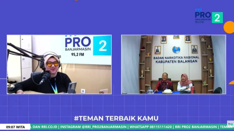 BNNK Balangan Ingatkan Bahaya Narkoba lewat Pendekatan Humanis