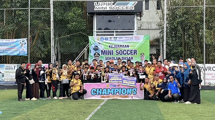 Banjarmasin Timur Raih Juara 1 Kejuaraan Wali Kota Cup Mini Soccer SD 2026