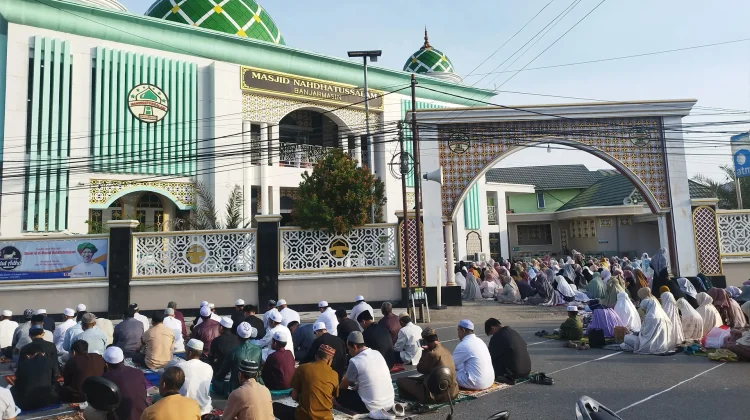Masjid Nahdatul Salam Dipadati Jemaah Salat Iduladha 1447 H