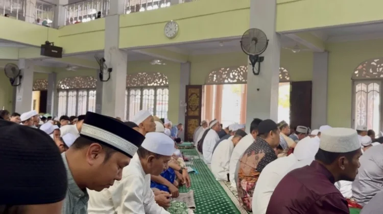 Pelaksanaan Salat Iduladha di Masjid Nurul Huda Banjarmasin