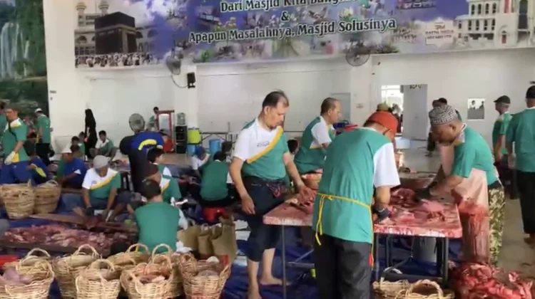 Kurban Ramah Lingkungan Ala Masjid Al Jihad Banjarmasin