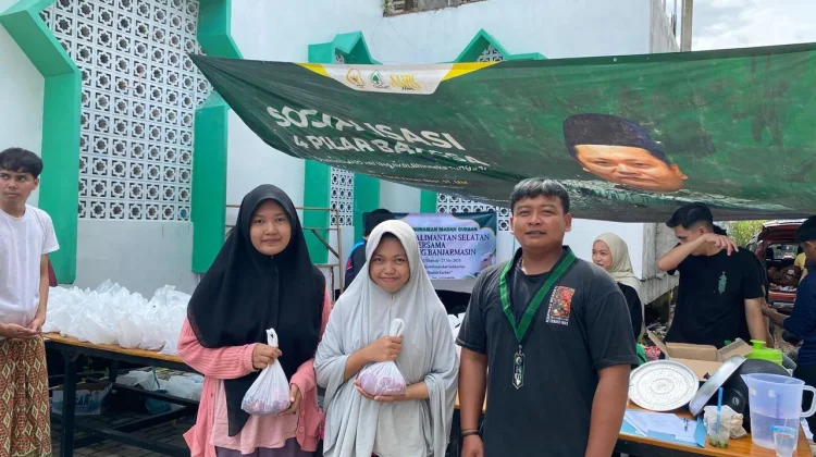 Anggota DPR RI Sandi Fitrian Noor Salurkan Kurban ke HMI Kalsel