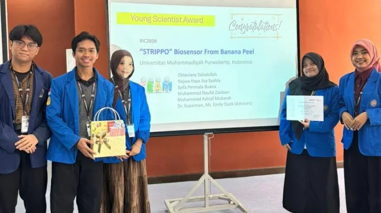 Inovasi Kulit Pisang, Mahasiswa UNISKA Berprestasi di tingkat Internasional