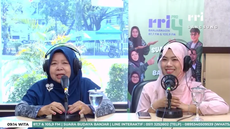 Babulang Tradisi Wanita Banjar setelah Berhaji