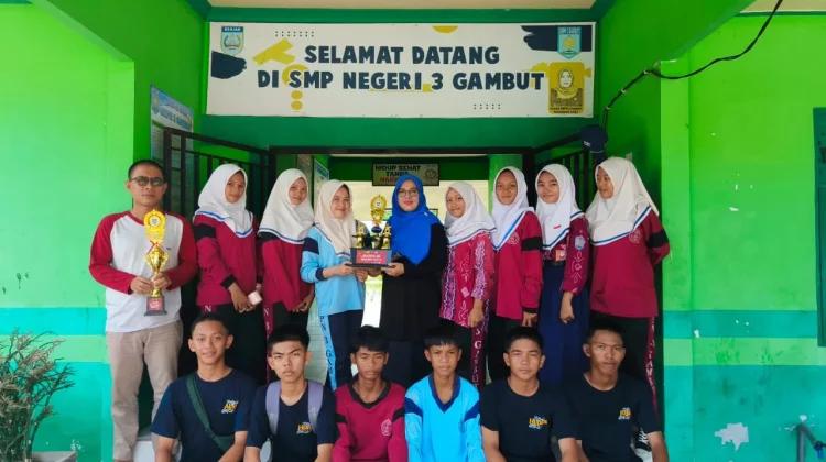 Paskibra SMPN 3 Gambut Borong Prestasi di LOBB Anashera 2026
