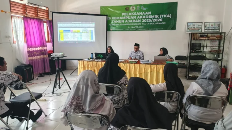 MTsN 2 Banjarmasin Tetapkan Hasil Seleksi PMB 2026