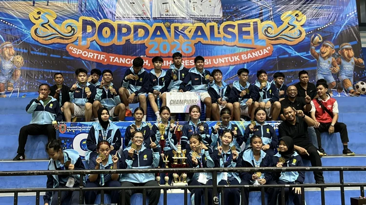 Dominasi Tim Basket Kota Banjarmasin, Berhasil Kawinkan Medali Emas di POPDA 2026