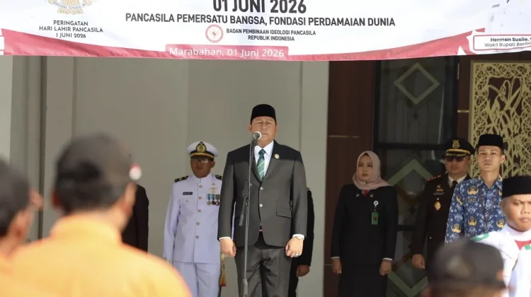Pemkab Batola Peringati Hari Lahir Pancasila, Ajak Mengamalkan Nilai Persatuan