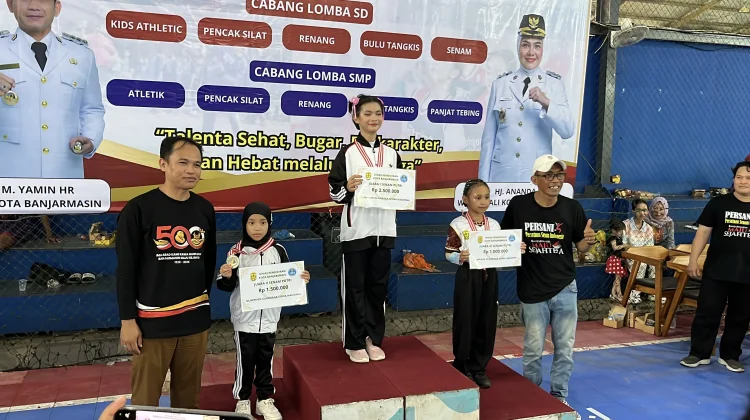 Pertandingan Cabor Senam di Hari Pertama O2SN berlangsung Penuh Persaingan
