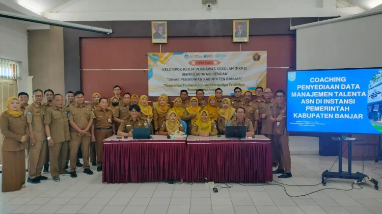 KKPS SD Kabupaten Banjar Gelar Rapat dan Pembinaan Pengawas Sekolah