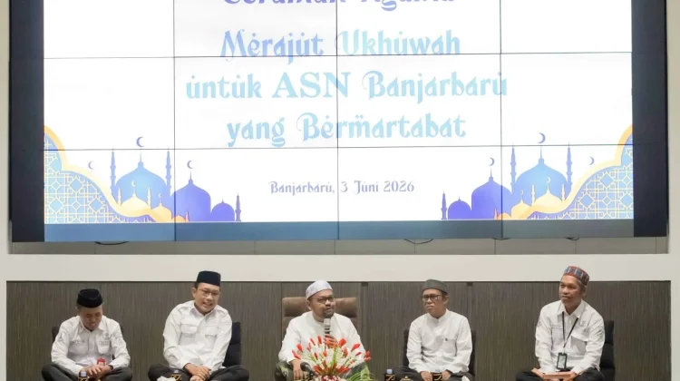 Perkokoh Ukhuwah, Pemko Banjarbaru Gelar Tausiah