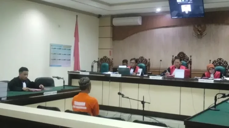 Korupsi Uang Desa, Kades Pulantan Jalani Sidang Perdana
