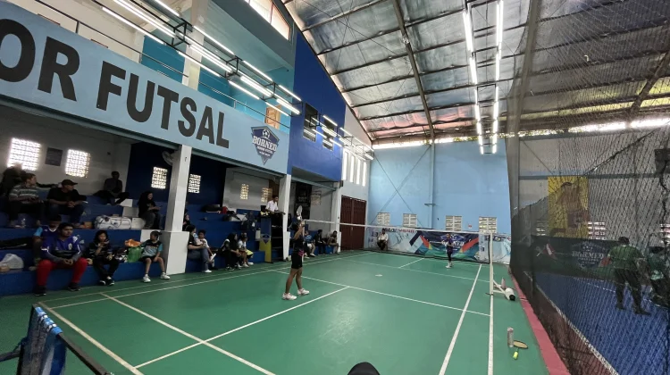 Laga Final Bulu Tangkis O2SN Banjarmasin Berlangsung Sengit dan Ketat