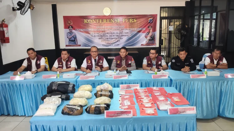 Polda Kalsel Ringkus 362 Tersangka Narkoba lewat Operasi Antik Intan 2026