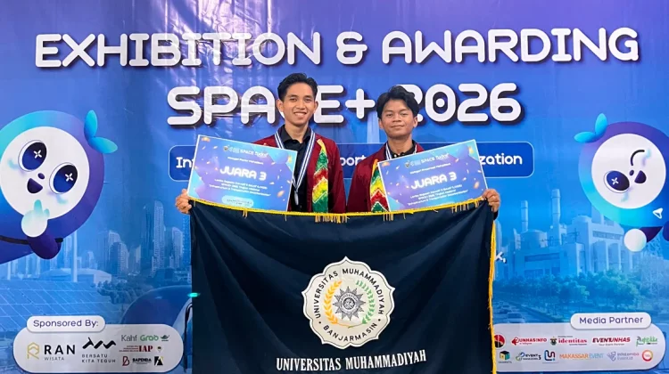 Mahasiswa UMB Banjarmasin Raih Juara III Nasional SPACE+ 2026