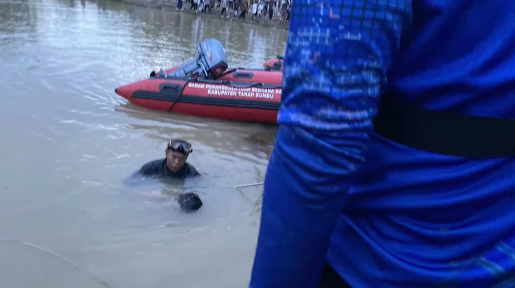 BocahTenggelam di Danau Komplek Arraudah Tanah Bumbu Ditemukan