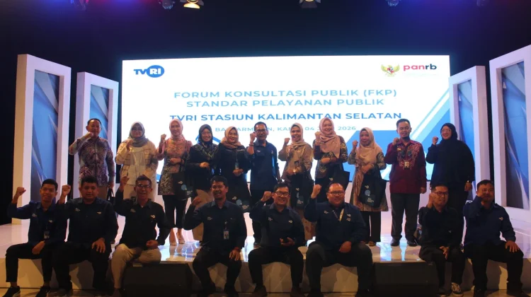 RRI Banjarmasin Hadiri FKP Standar Layanan Publik TVRI Kalsel