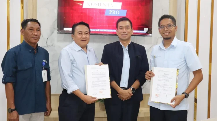 RRI dan PLN Nusantara Power UP Kalselteng Teken PKS Siaran
