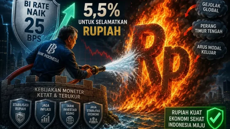 Suku Bunga BI Naik, Kebangkitan Rupiah Ekonomi Indonesia?