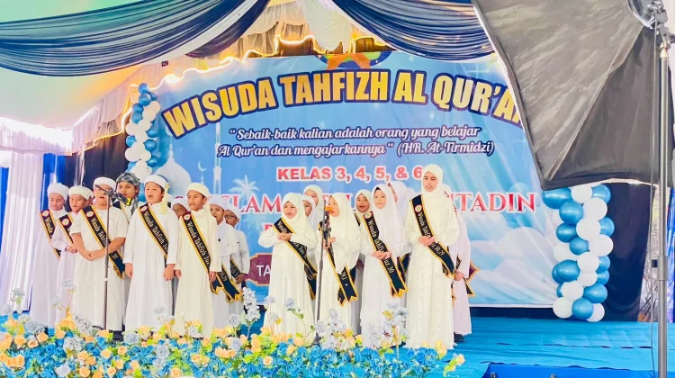 162 Siswa Ikuti Wisuda Tahfizh SD Islam Sabilal Muhtadin Banjarmasin