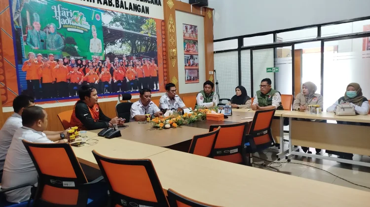 Terima BPBD Banjar, Balangan Berbagi Struktur Tata Kelola FPRB