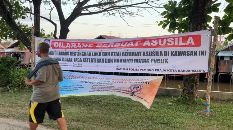 Merespons Video Viral, Satpol PP Banjarmasin Perketat Pengawasan di Jafri Zam Zam