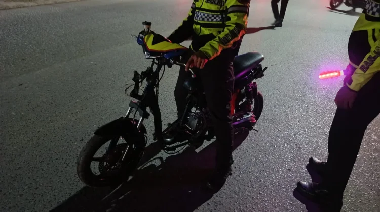 Polresta Banjarmasin Sikat Motor Balap   Liar, Jawab Keresahan Warga