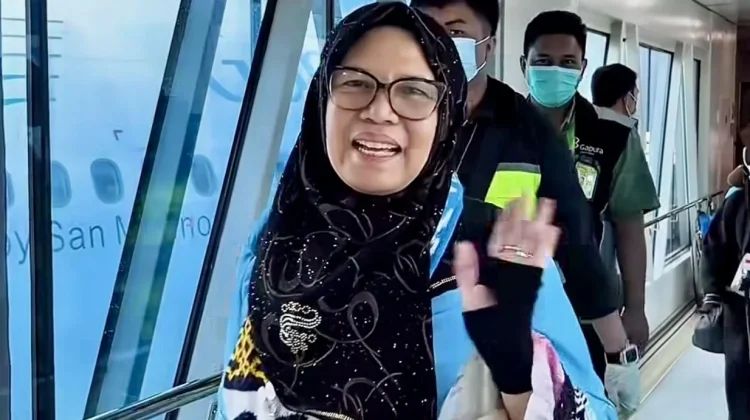 Pemulangan Jemaah Haji Kloter 8 Debarkasi Banjarmasin Berjalan Lancar