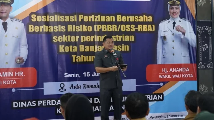 Sekda Banjarmasin Dorong IKM Aktif Urus Perizinan Usaha