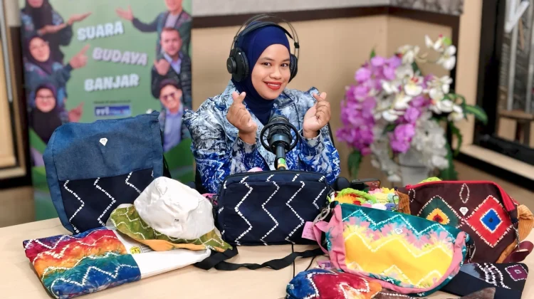Sasirangan Banjar Bertransformasi, PS-8 Kembangkan Tas Kreatif Bernilai Ekonomi