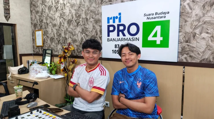 VIsual Asal Review RRI Pro4 Banjarmasin bahas Piala Dunia 2026