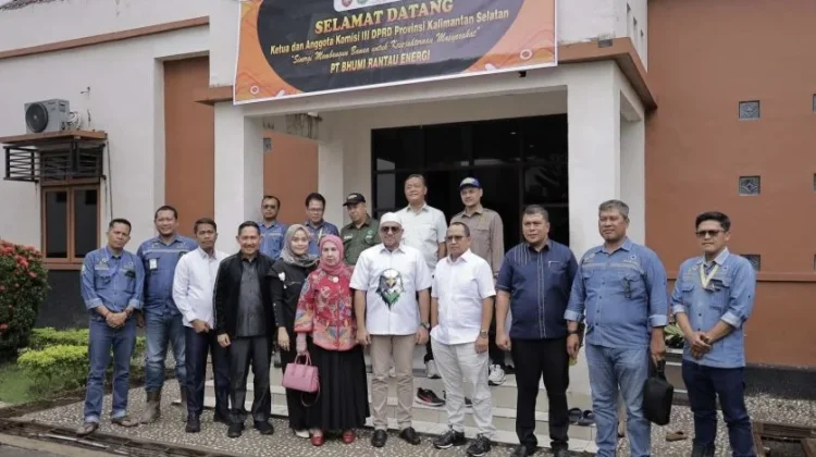 Komisi III DPRD Kalsel Tinjau Perusahaan Tambang di Tapin
