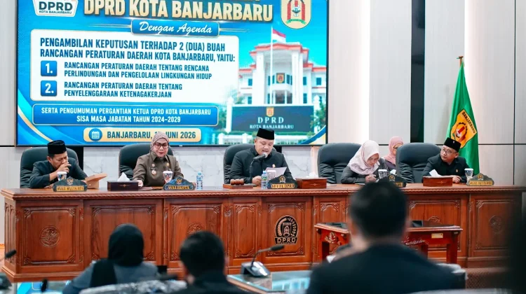 Wali Kota Banjarbaru Apresiasi Pengesahan Perda RPPLH dan Ketenagakerjaan