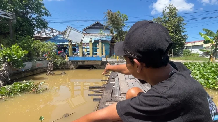 Warga Banua Anyar Pergoki Pelaku Potong Pipa Kabel