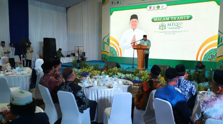 Kafilah HSU Apresiasi Malam Ta'aruf MTQ Nasional Ke-37 Kalsel