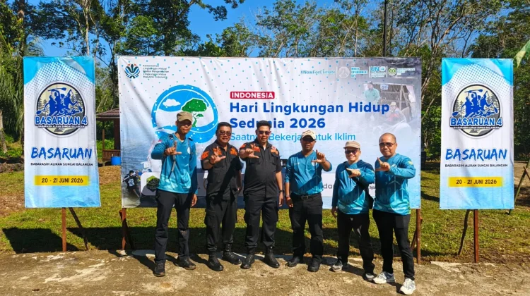Antisipasi Banjir Aksi Basaruan 4 Bersihkan Aliran Sungai Balangan