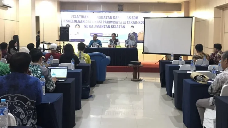 Dispar Kalsel Tingkatkan Kapasitas Pengelola Destinasi Pariwisata Daerah